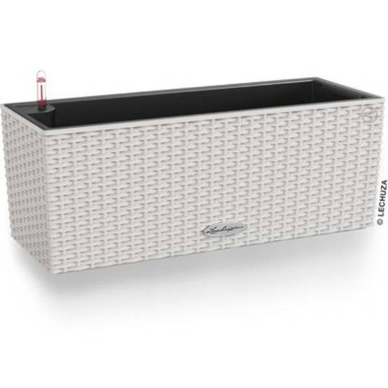 Jardinière Lechuza Balconera Cottage L50 H19 cm gris clair