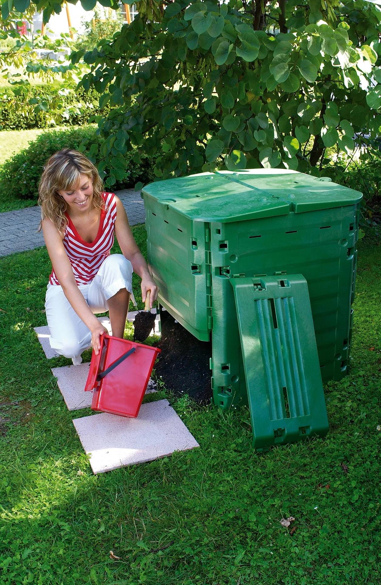Garantia - Composteur Thermo-King Polypropylène Vert 600 L H 104 cm - GARANTIA - Image 13
