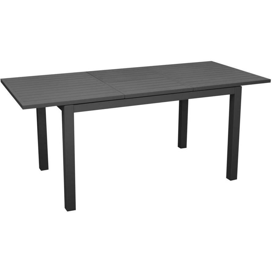 Table de jardin extensible GÊNES aluminium - 4 à 6 personnes - Image 2