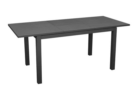 Table de jardin extensible GÊNES aluminium - 4 à 6 personnes - Image 3