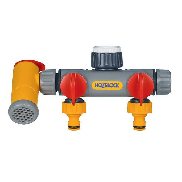 Raccord de tuyaux d'arrosage HOZELOCK 3 circuits Flowmax avec nez - Image 6