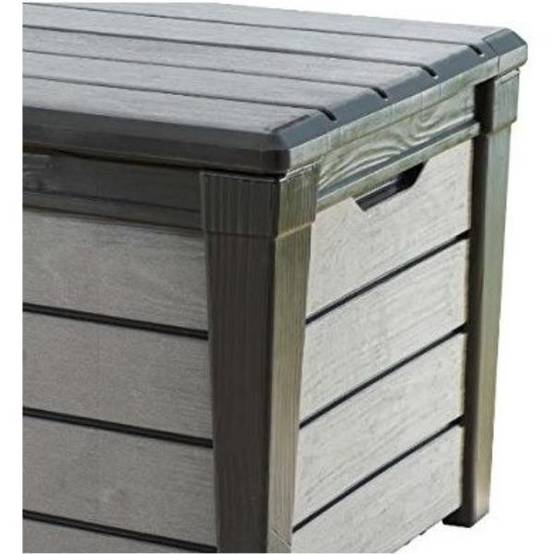 Coffre de jardin résine Keter Brossium 455L gris - Image 7