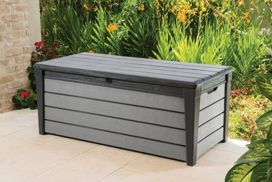 Coffre de jardin résine Keter Brossium 455L gris - Image 13