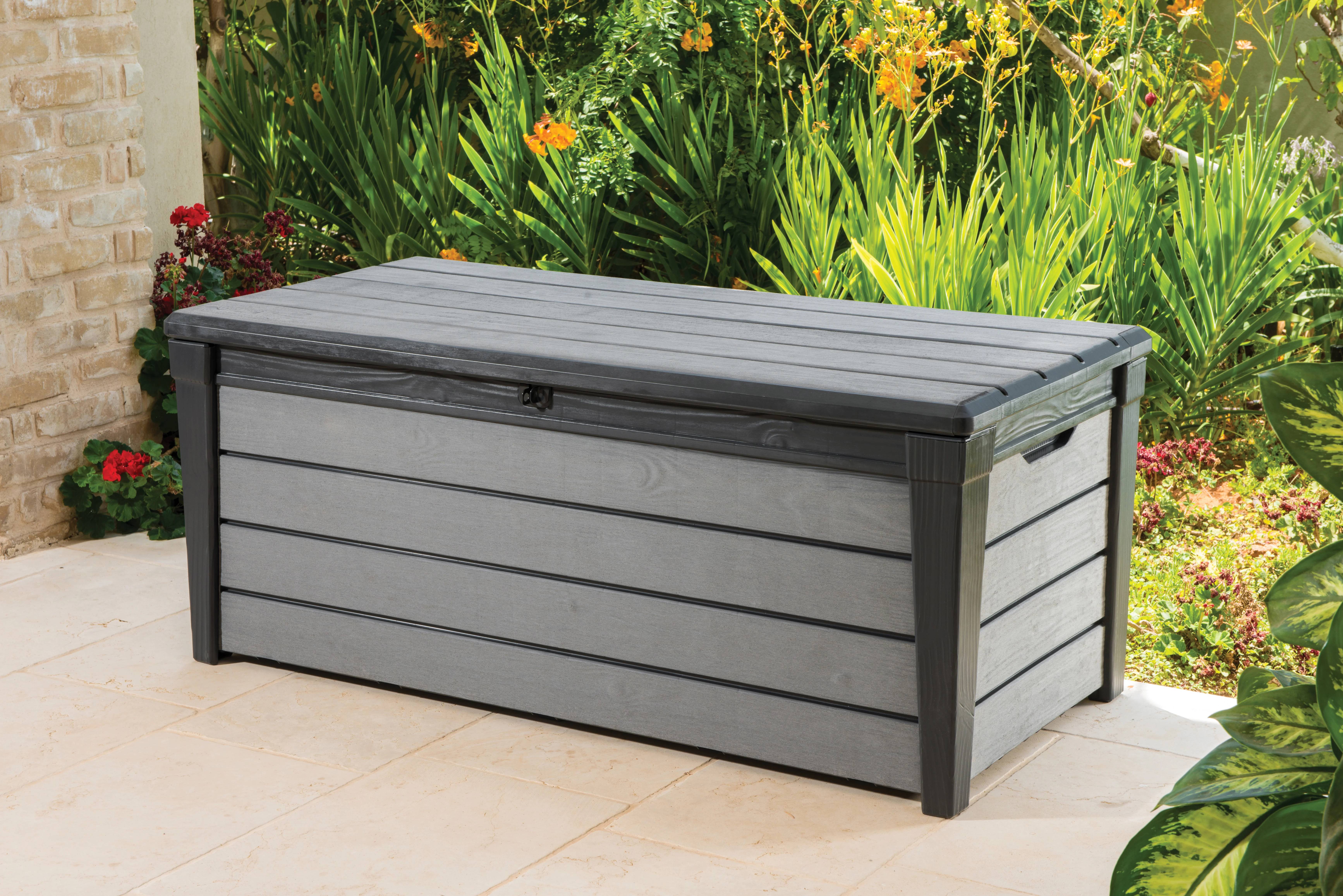 Coffre de jardin résine Keter Brossium 455L gris - Image 13