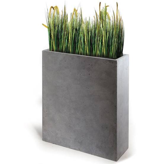 Jardinière Fibre Terre Gris – MEGA CERAMICS - Image 4