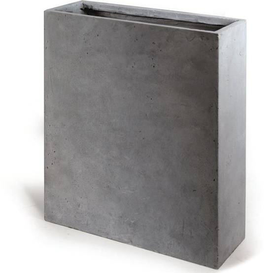 Jardinière Fibre Terre Gris – MEGA CERAMICS - Image 3