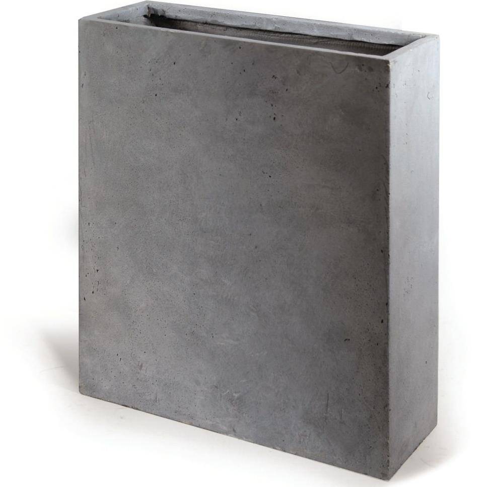Jardinière Fibre Terre Gris – MEGA CERAMICS - Image 3