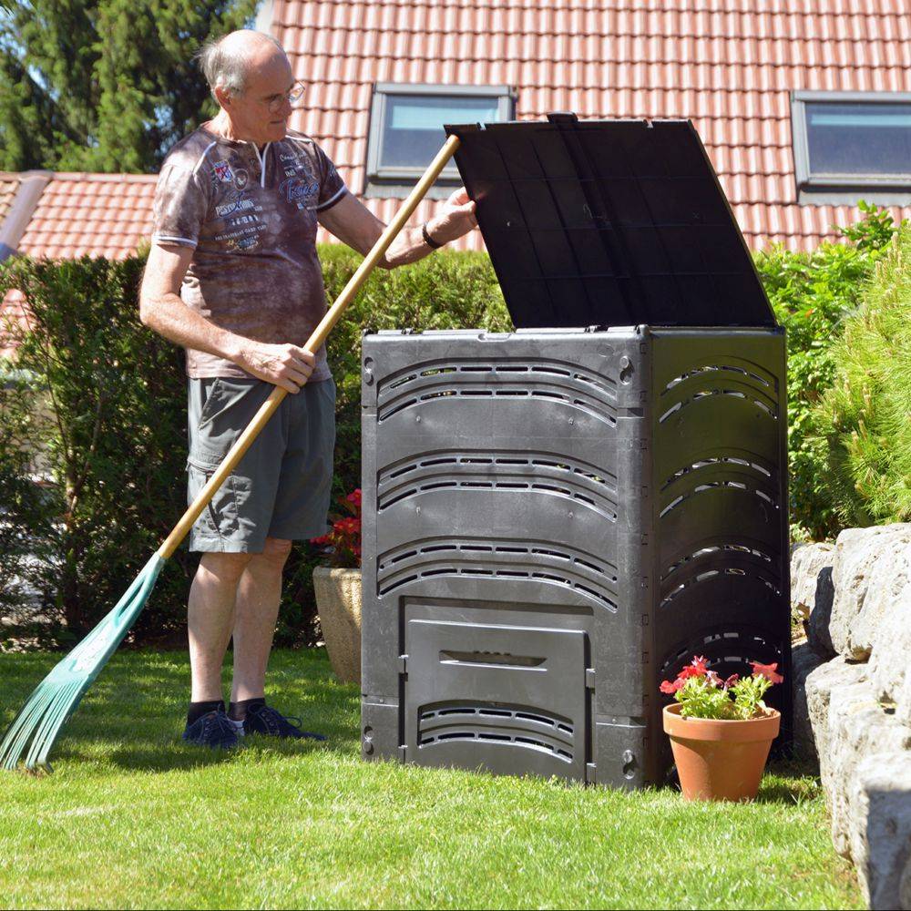 Composteur BELLIJARDIN Compost' Eco 500L noir