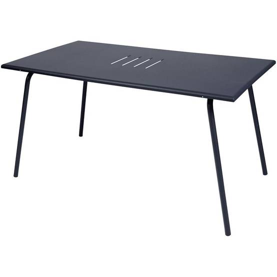 Fermob - Table de jardin rectangulaire acier carbone 6 personnes Monceau Fermob - Image 1