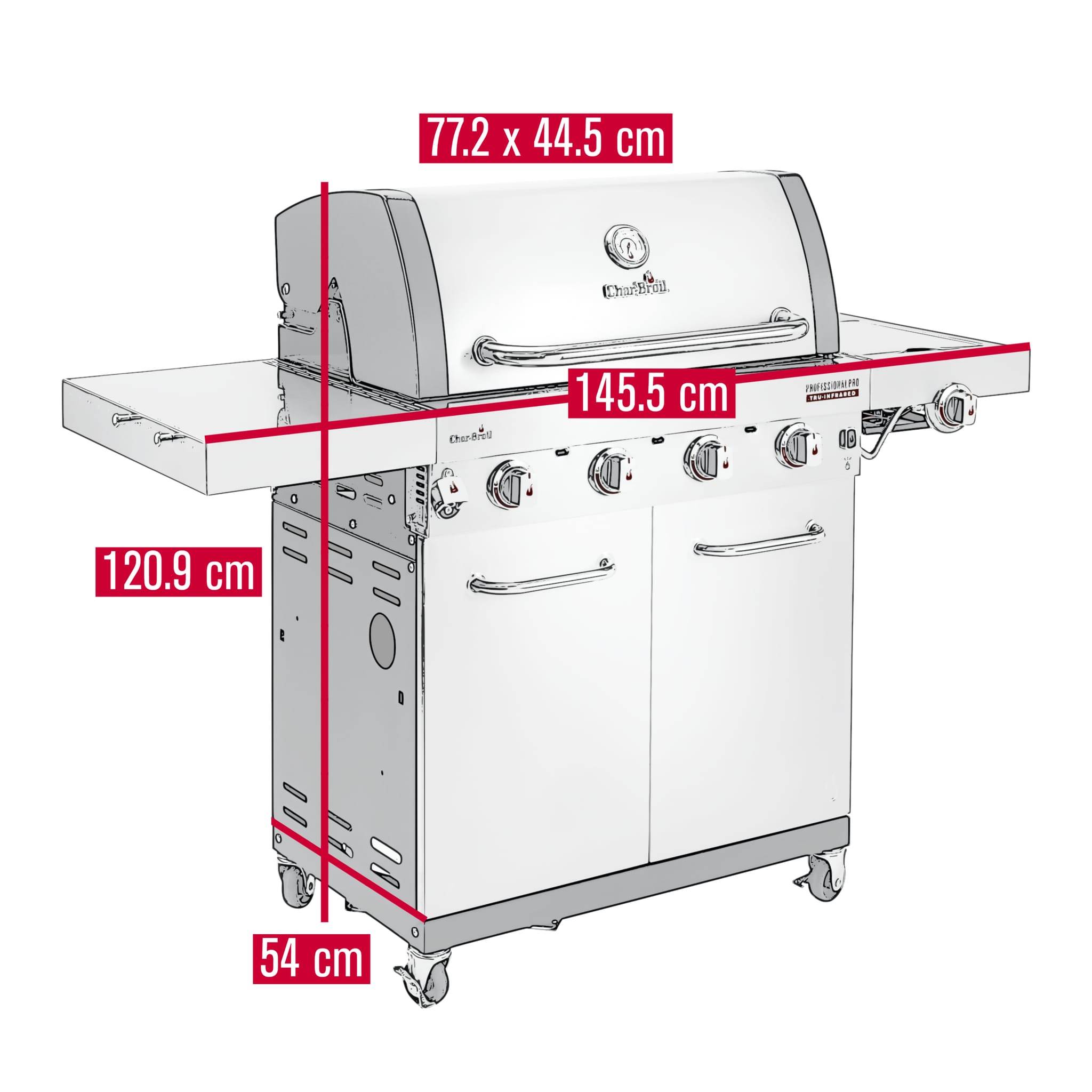 Char-broil - Barbecue à gaz Char-Broil Professional PRO S 4 - Image 11