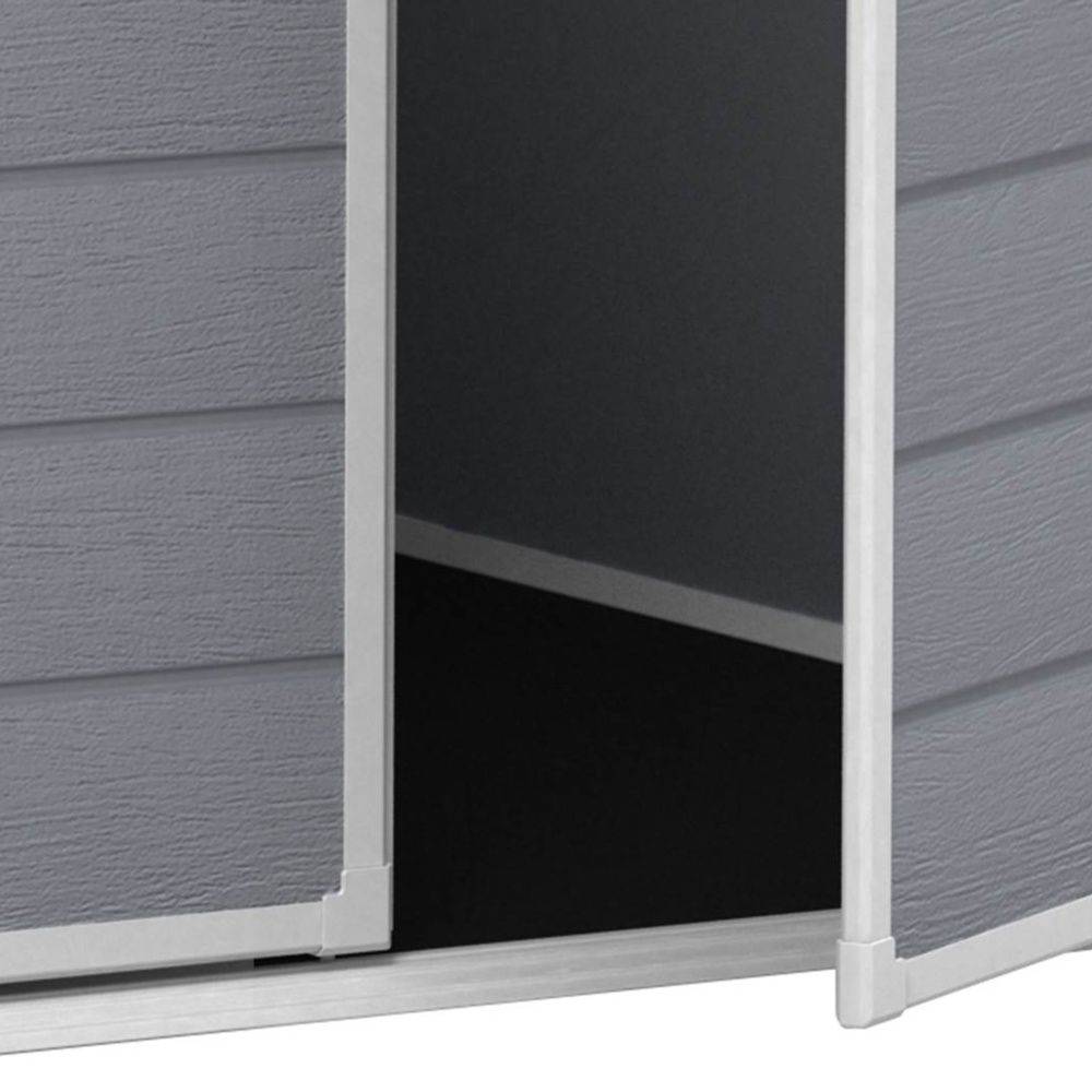Keter - Abri de jardin résine anthracite avec plancher 4,4 m² Premium - Keter - Image 3