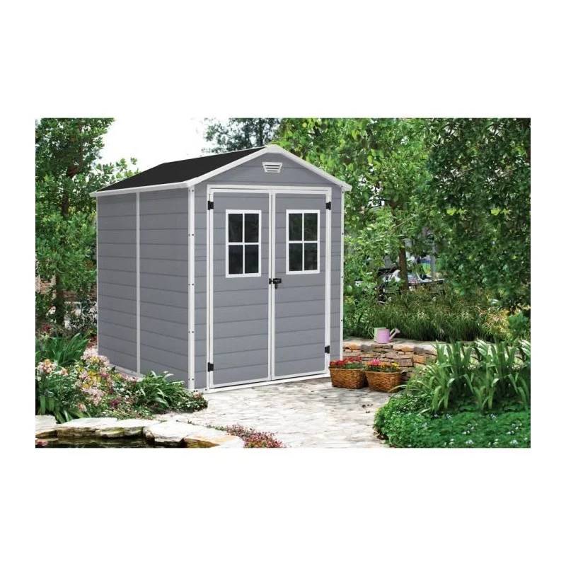 Keter - Abri de jardin résine anthracite avec plancher 4,4 m² Premium - Keter - Image 10