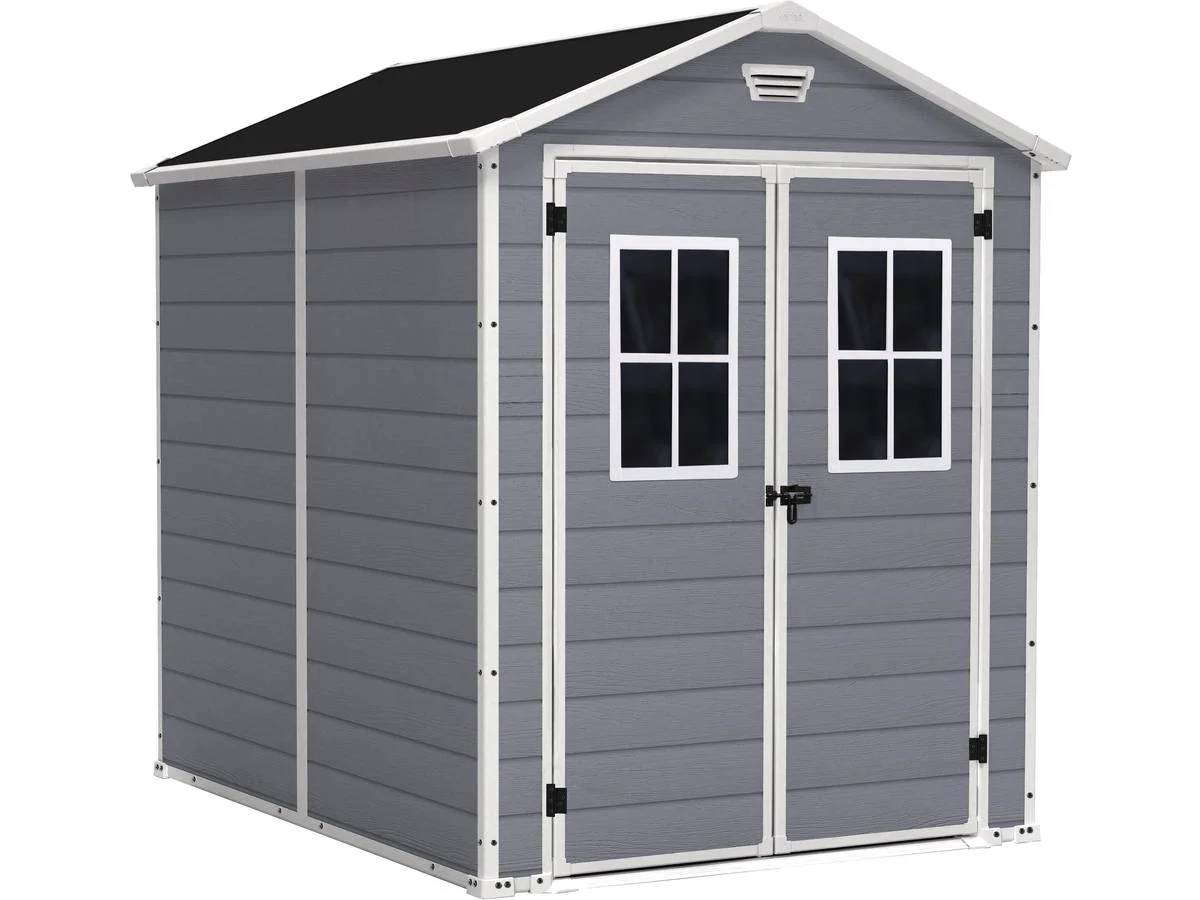 Keter - Abri de jardin résine anthracite avec plancher 4,4 m² Premium - Keter - Image 11