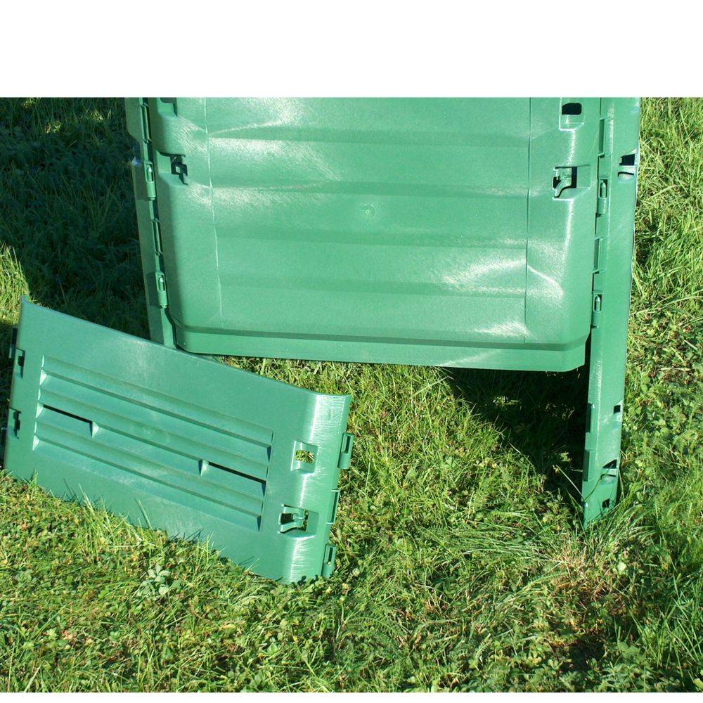 Composteur GARANTIA Thermo-King 400L vert + grille de fond - Image 9