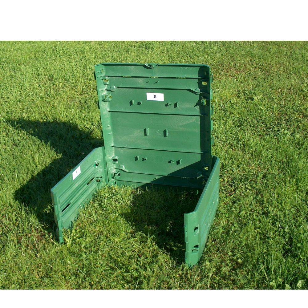 Composteur GARANTIA Thermo-King 400L vert + grille de fond - Image 2