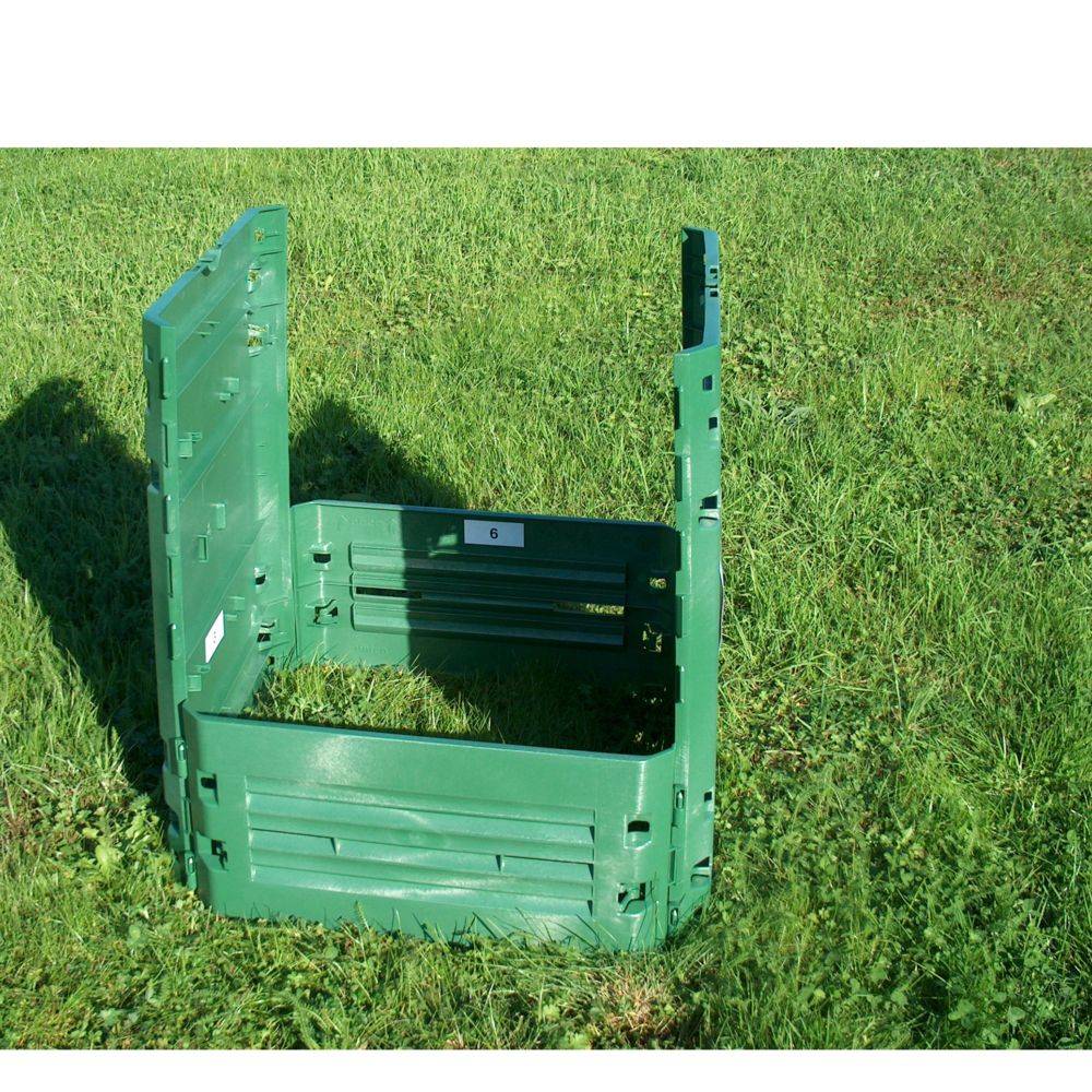 Composteur GARANTIA Thermo-King 400L vert + grille de fond - Image 7