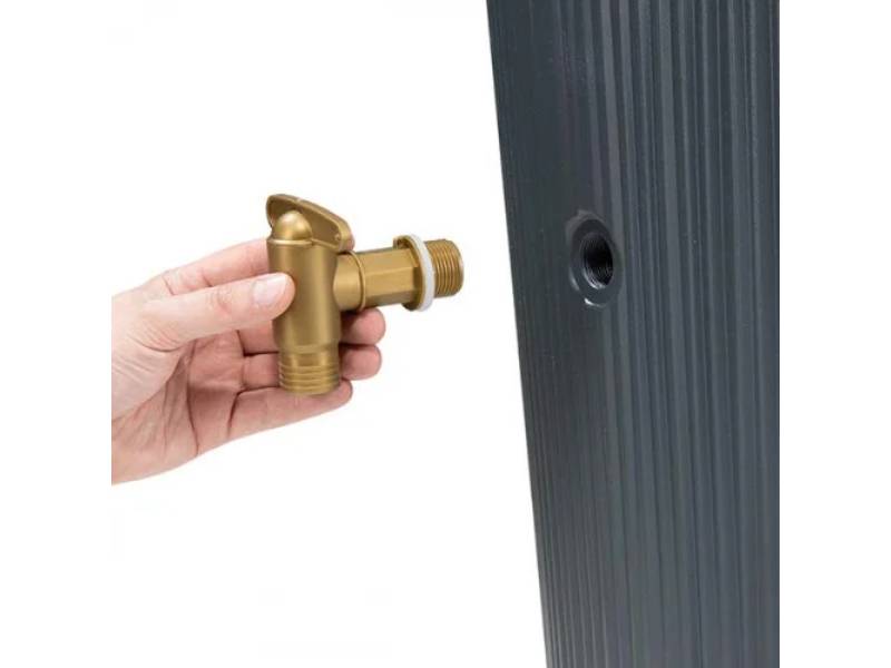 Garantia - Récupérateur d'eau de pluie220L robinet et collecteur inclus gris anthracite 2 en 1 Linus - GARANTIA - Image 2