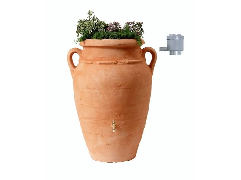 Garantia - Récupérateur d'eau de pluie 600L robinet inclus amphore terracotta - GARANTIA - Image 2