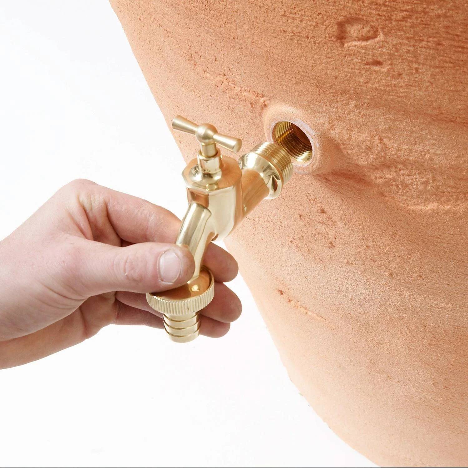 Garantia - Récupérateur d'eau de pluie 600L robinet inclus amphore terracotta - GARANTIA - Image 11