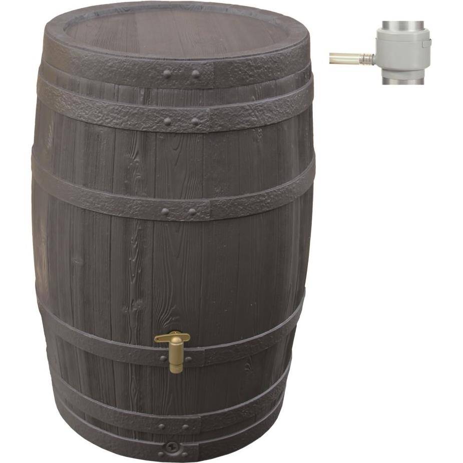 Garantia - Récupérateur d'eau de pluie 250L Tonneau Vino brun - GARANTIA - Image 1