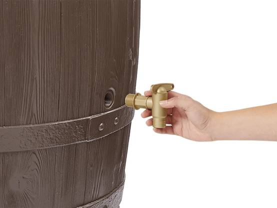 Garantia - Récupérateur d'eau de pluie 250L Tonneau Vino brun - GARANTIA - Image 9