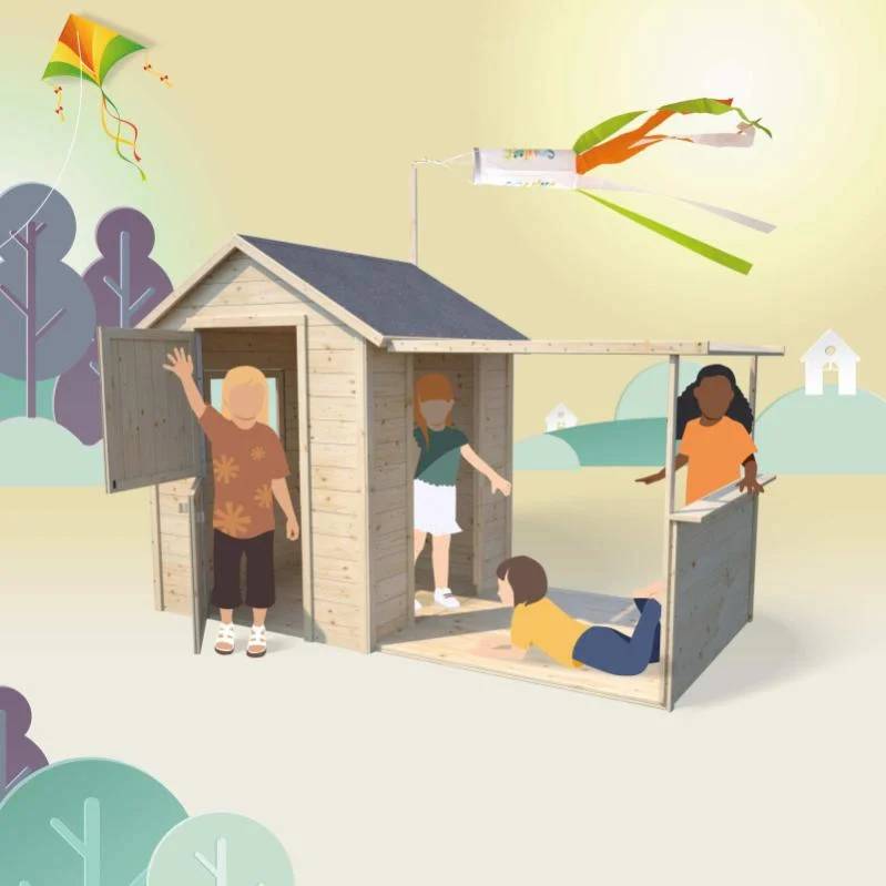 Soulet - Cabane Enfants Bois Eugénie – SOULET - Image 11