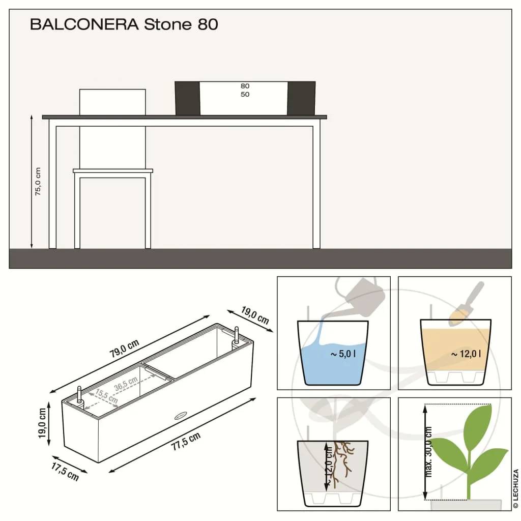 Jardinière Lechuza Balconera L80 H19 cm - Image 5