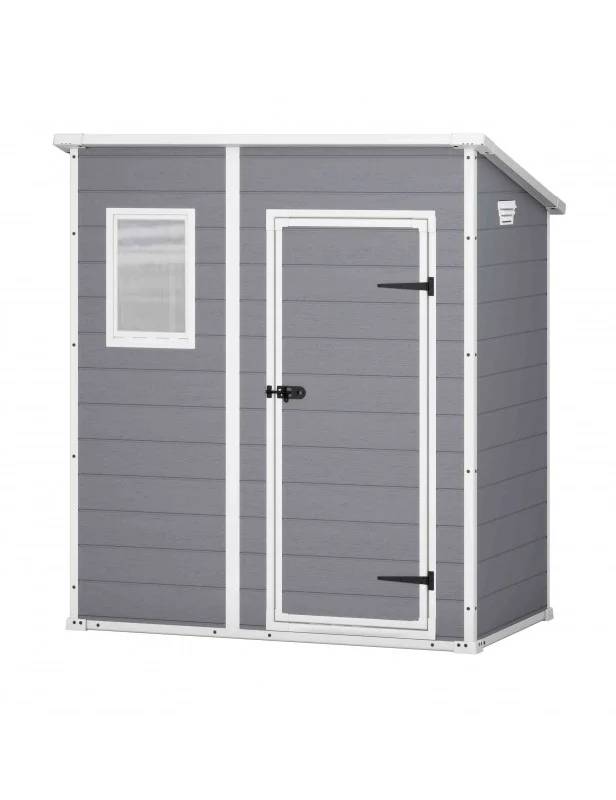 Abri de jardin résine gris monopente plancher 1,6m² Premium KETER - Image 11