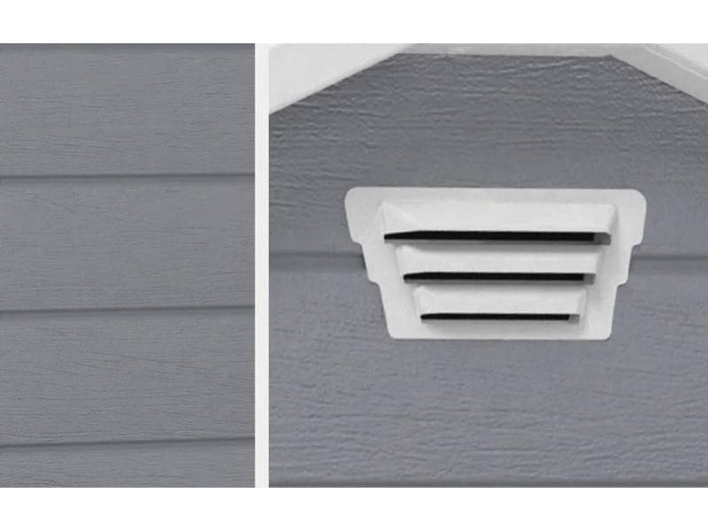 Abri de jardin résine gris monopente plancher 1,6m² Premium KETER - Image 14