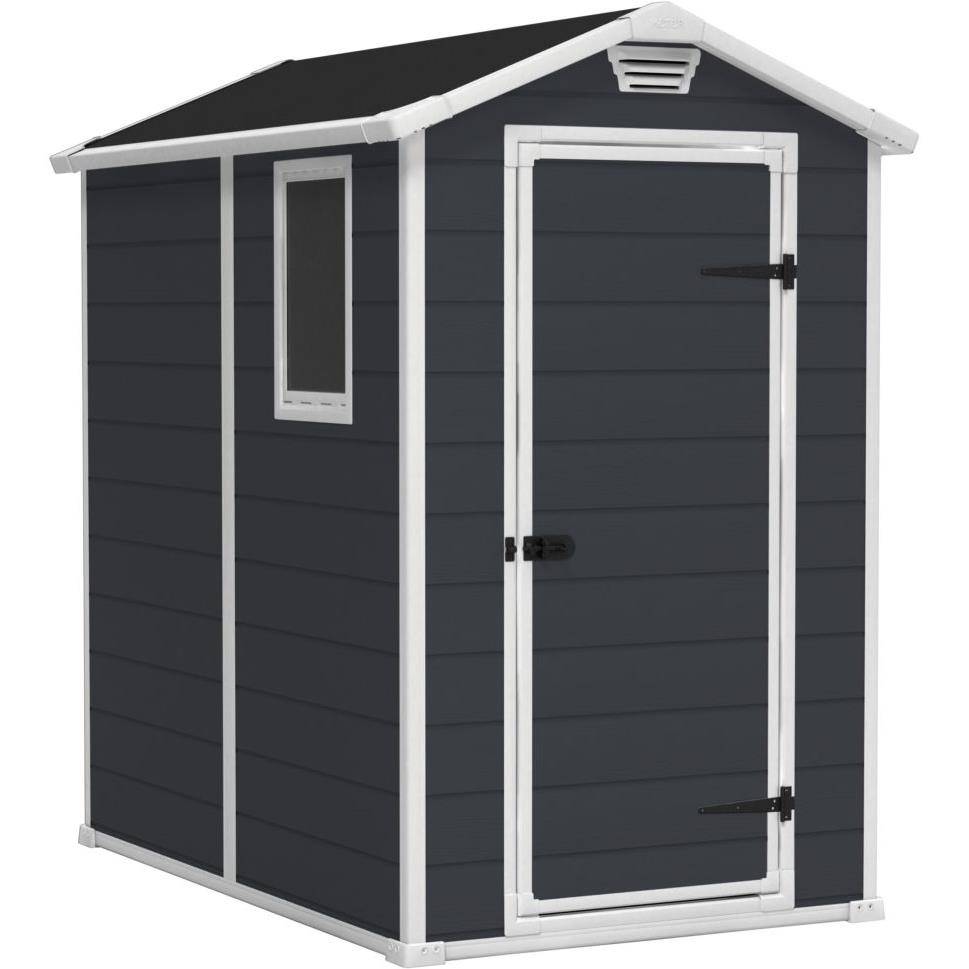 Abri de jardin résine anthracite avec plancher 2,5m² Premium Keter - Image 1