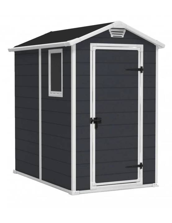 Abri de jardin résine anthracite avec plancher 2,5m² Premium Keter - Image 7