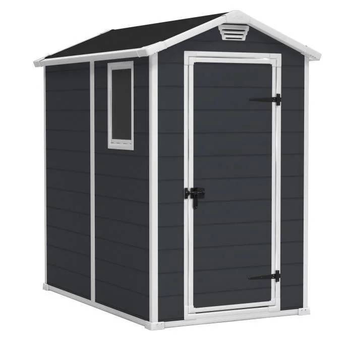 Abri de jardin résine anthracite avec plancher 2,5m² Premium Keter - Image 9