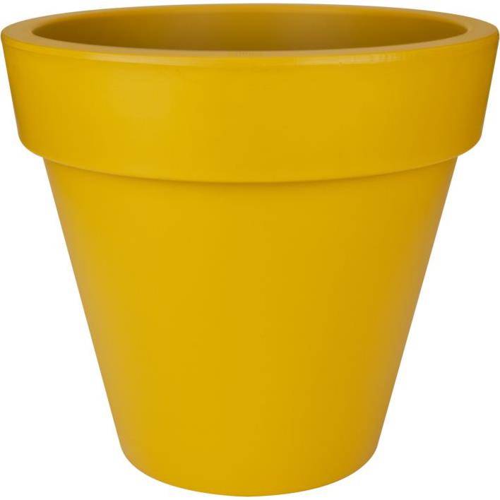 Pot de fleurs Elho rond pure round 50 cm Ocre - Image 3