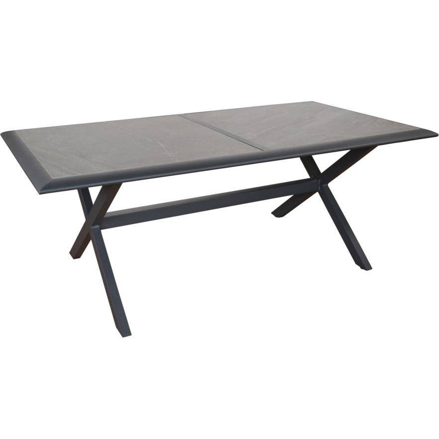 CHÂSSIS TABLE  CERAM 198x104 GRAPHITE - Image 1