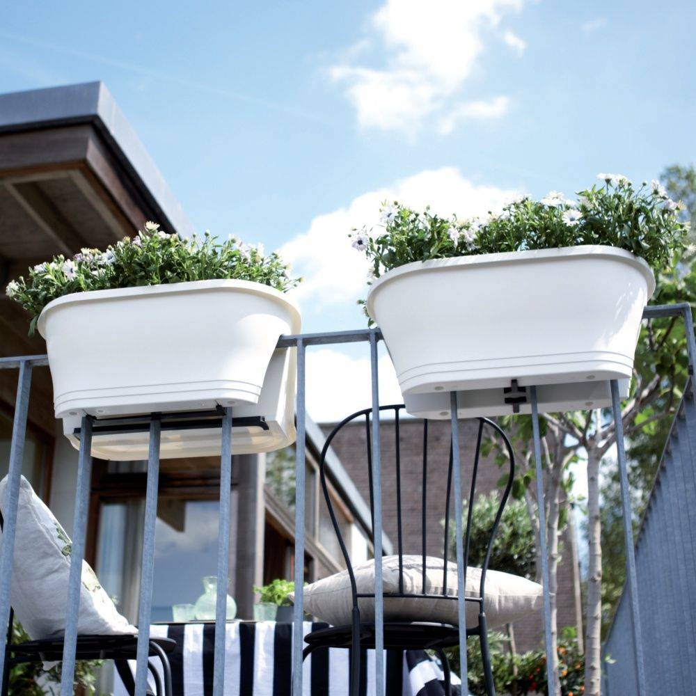 Balconnière Plastique Blanc - ELHO - Image 7