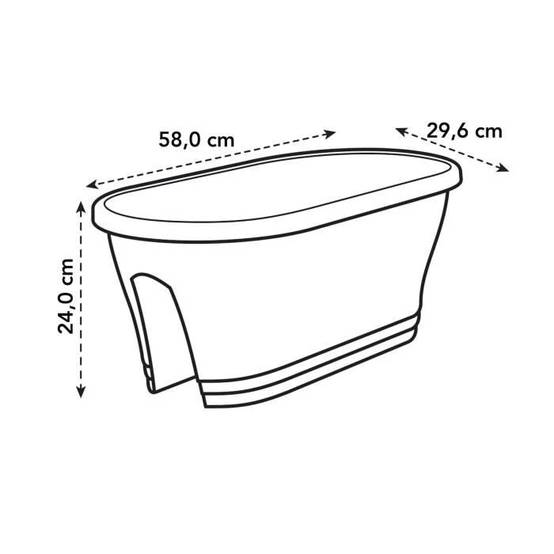 Balconnière Plastique Blanc - ELHO - Image 10