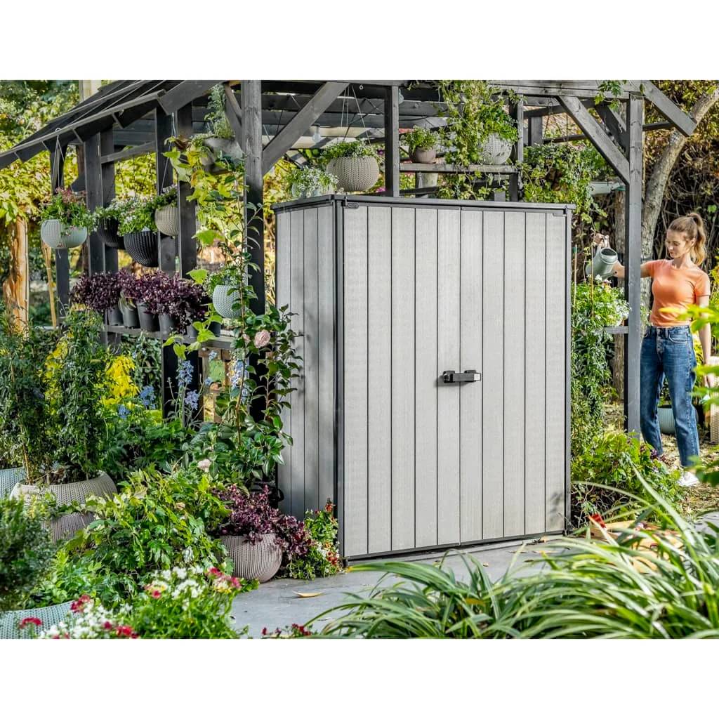 Armoire de jardin résine Keter 1 m² gris - Image 9
