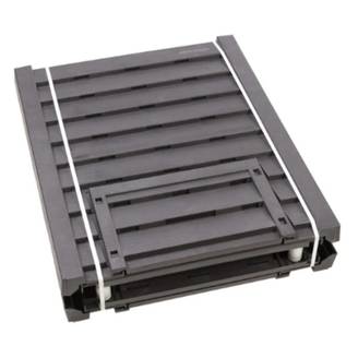 Composteur GARANTIA Thermo-Wood 600L marron + grille de fond