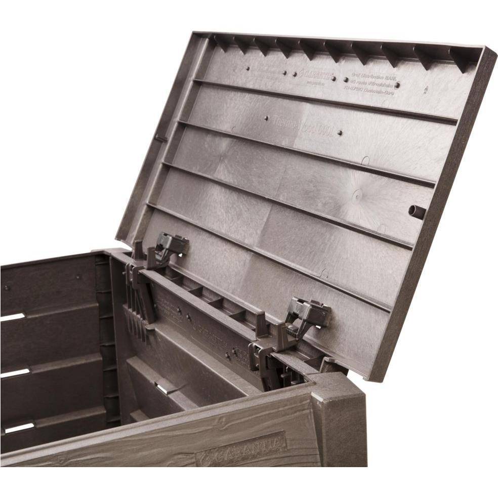 Composteur GARANTIA Thermo-Wood 600L marron + grille de fond - Image 6