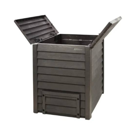 Composteur GARANTIA Thermo-Wood 600L marron + grille de fond - Image 20