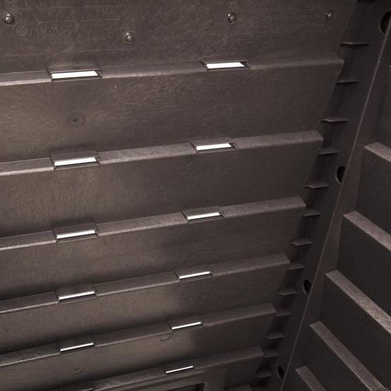 Composteur GARANTIA Thermo-Wood 600L marron + grille de fond - Image 13