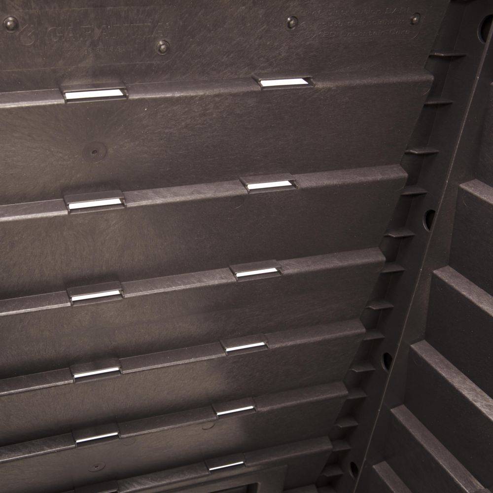 Composteur GARANTIA Thermo-Wood 600L marron + grille de fond - Image 13