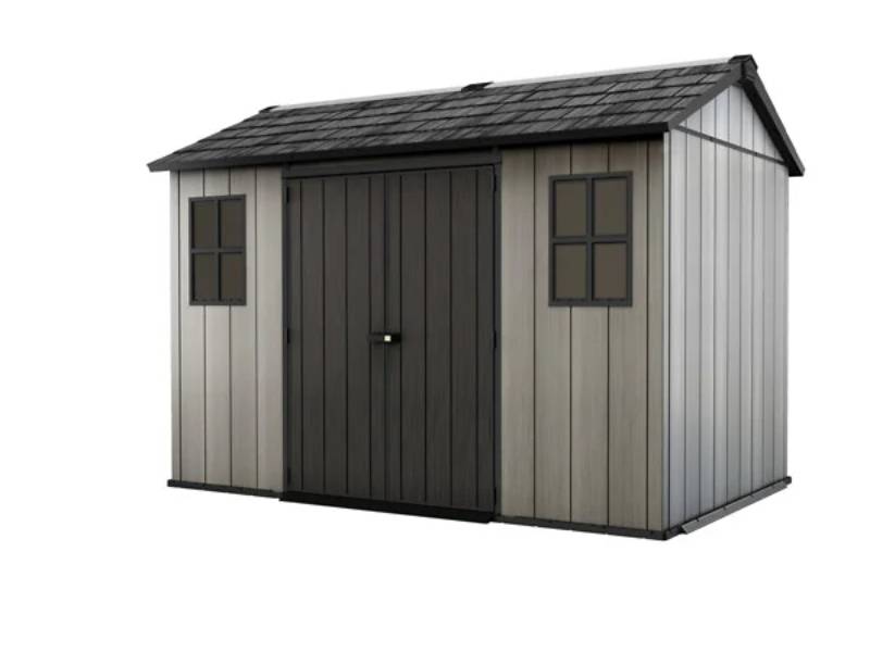 Keter - Abri de jardin résine anthracite avec plancher 8m² Ep.20mm Brossium - Keter - Image 6