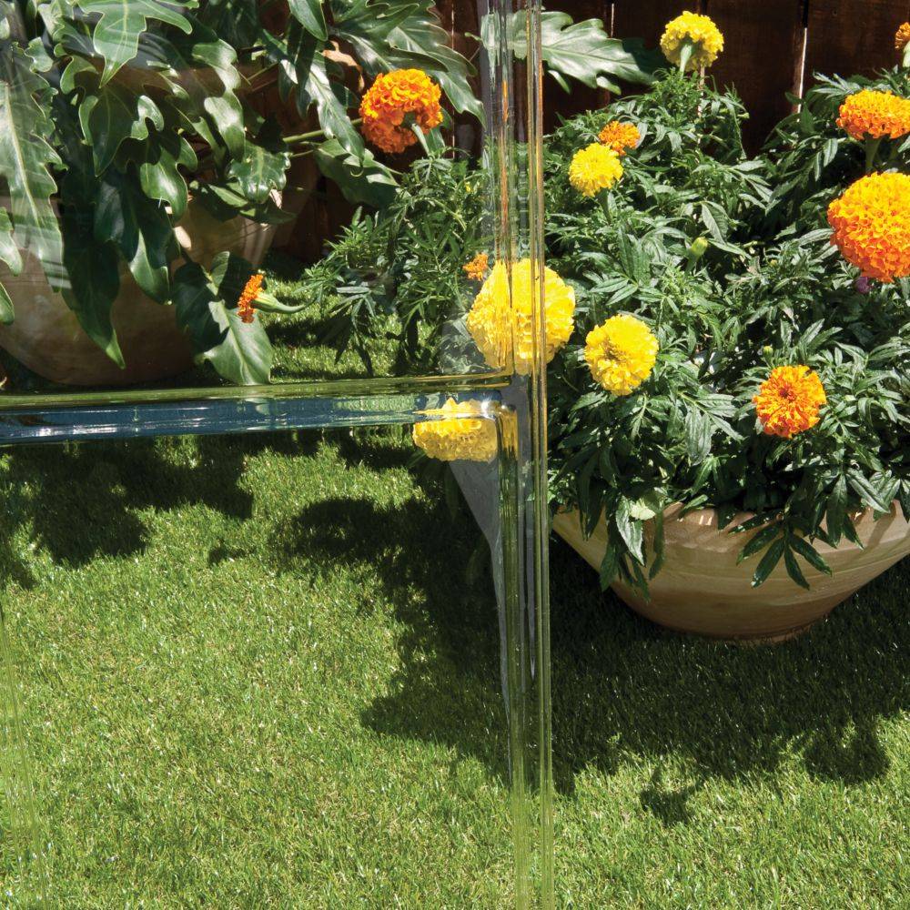 Canopia by Palram - Serre de jardin polycarbonate aluminium anthracite 5,7 m² Harmony avec embase - Canopia by Palram - Image 3