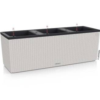 Jardinière Lechuza Trio Cottage L100 H34 cm gris clair
