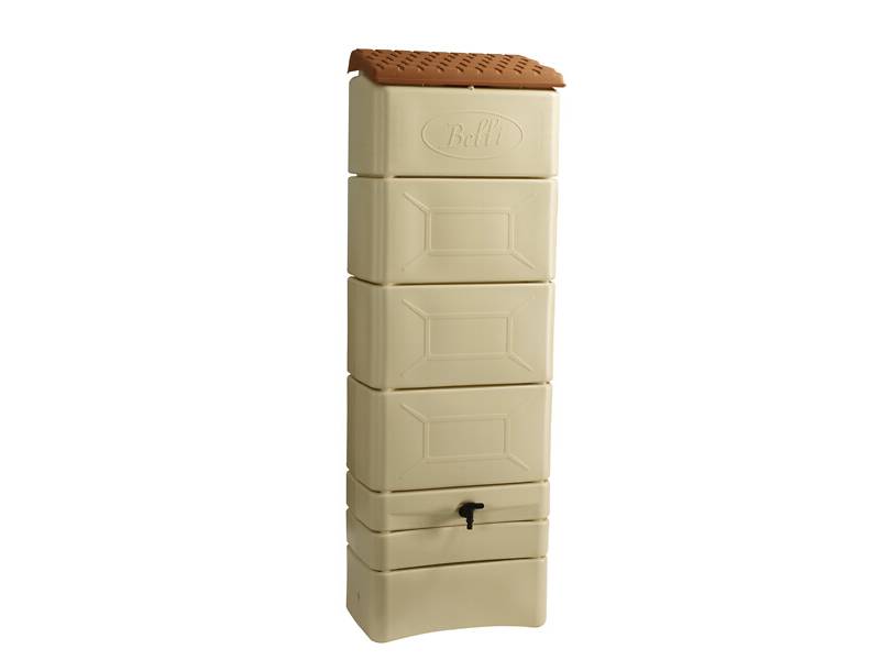 Belli - Récupérateur d'eau de pluie 300L beige - BELLI