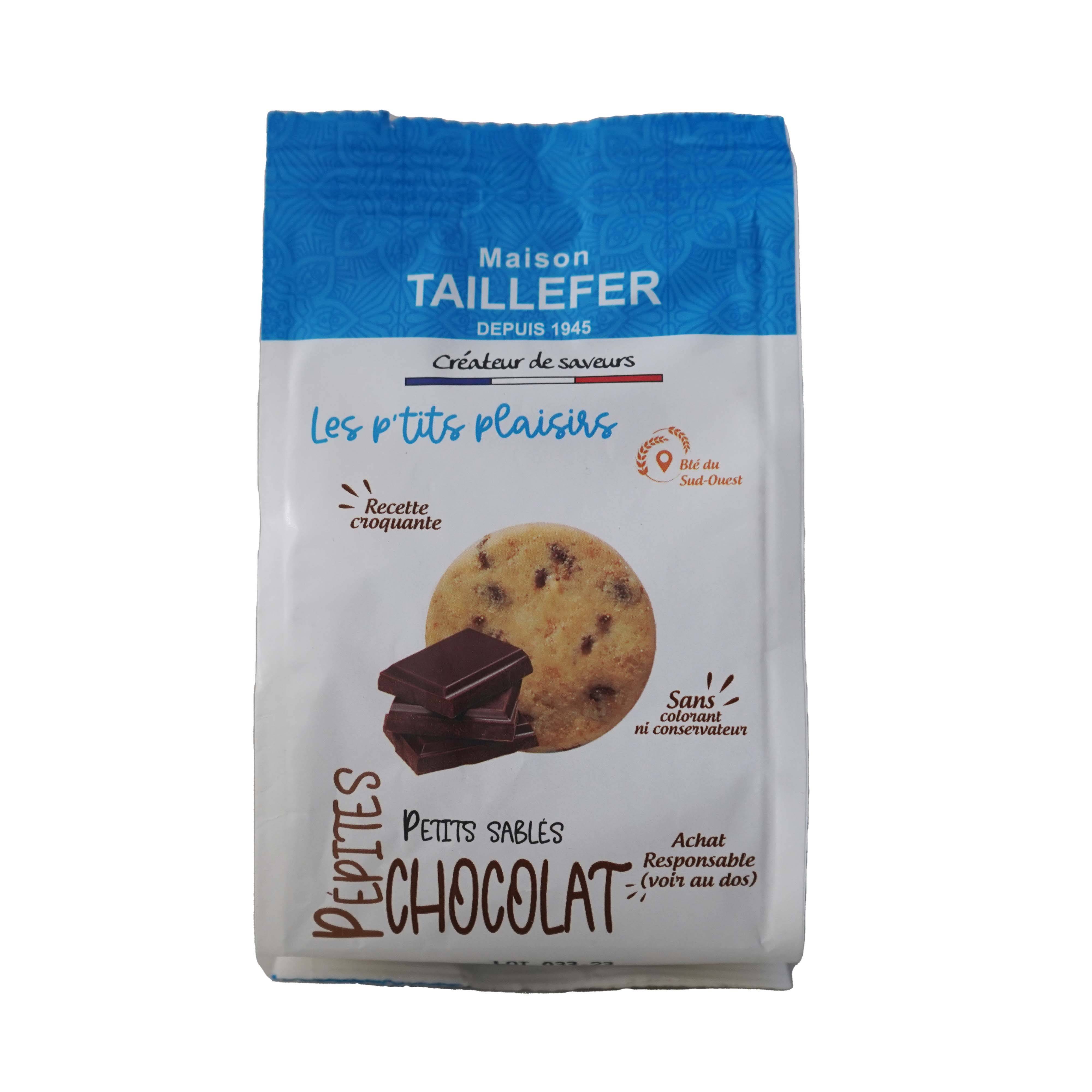 Maison Taillefer - Sablés pépites de chocolat sachet 97g - Maison Taillefer