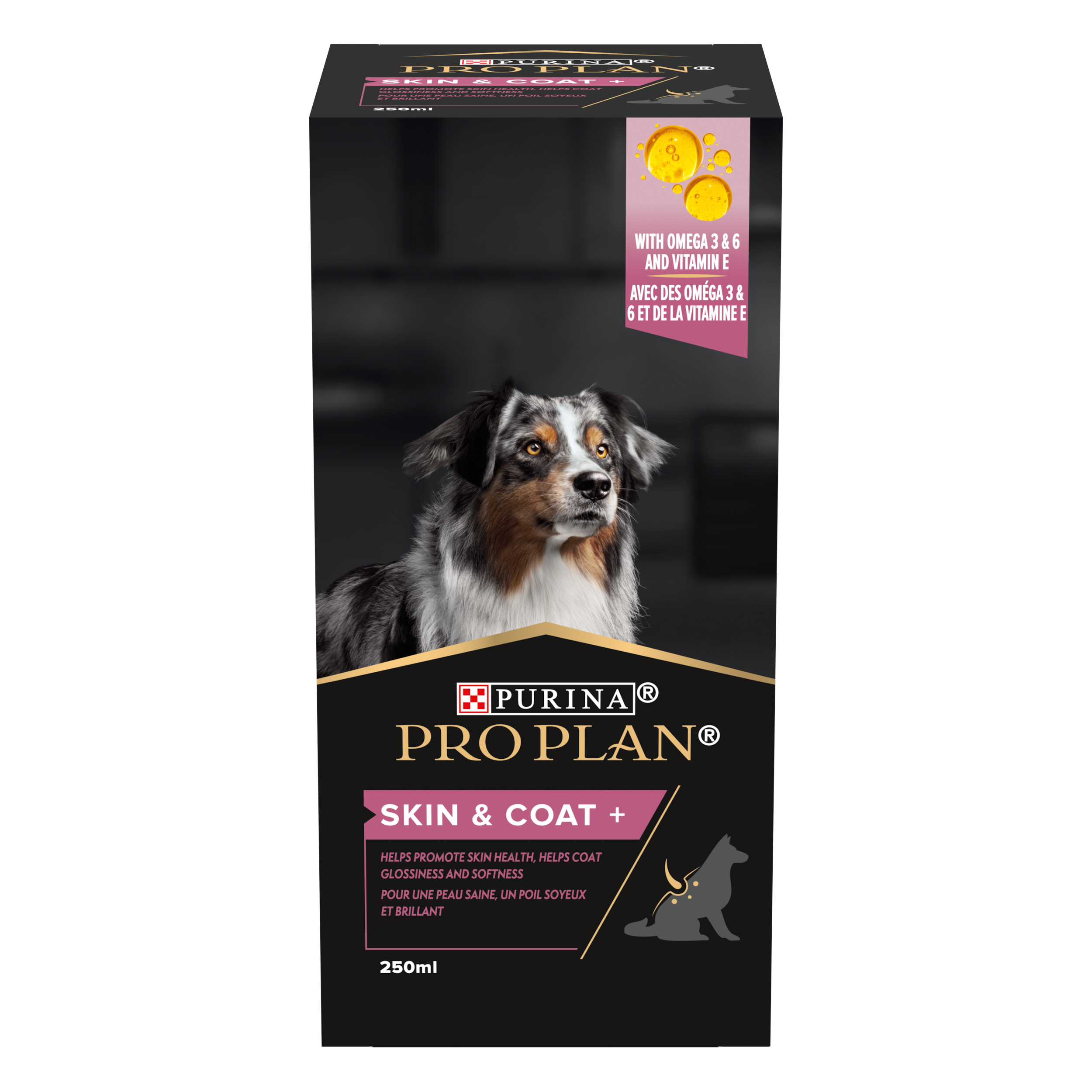 Purina Pro Plan - PRO PLAN Skin & Coat+ Chien Aliment complémentaire 250ml - Image 1