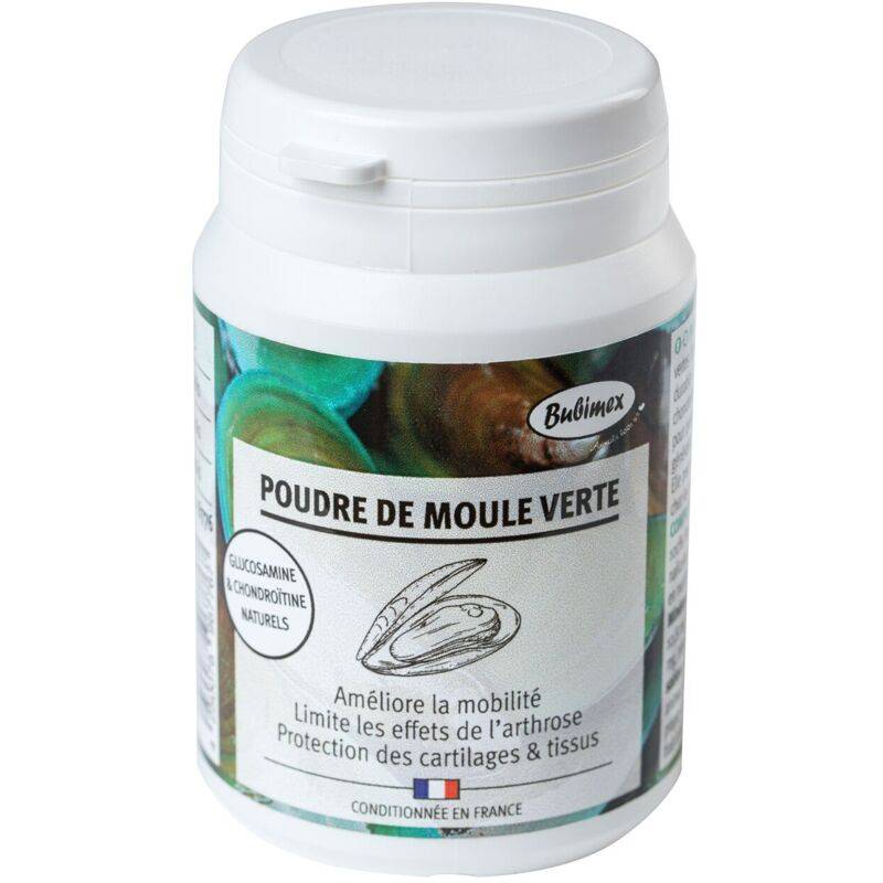 Bubimex - Poudre de moules vertes Complément Beige 60g - BUBIMEX