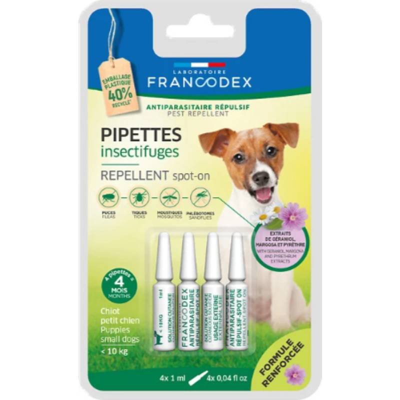 Francodex - Pipettes Antiparasitaires Répulsives - FRANCODEX - Image 4